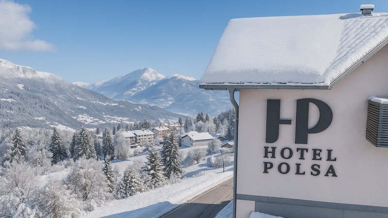  Family Hotel Polsa in inverno - Family Hotel Polsa a Polsa di Brentonico 